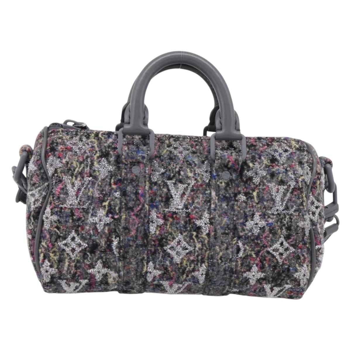 Louis Vuitton Keepall Bandouliere Lv Felt Multicolour Textile Travel Bag Bag (Pre-Owned)