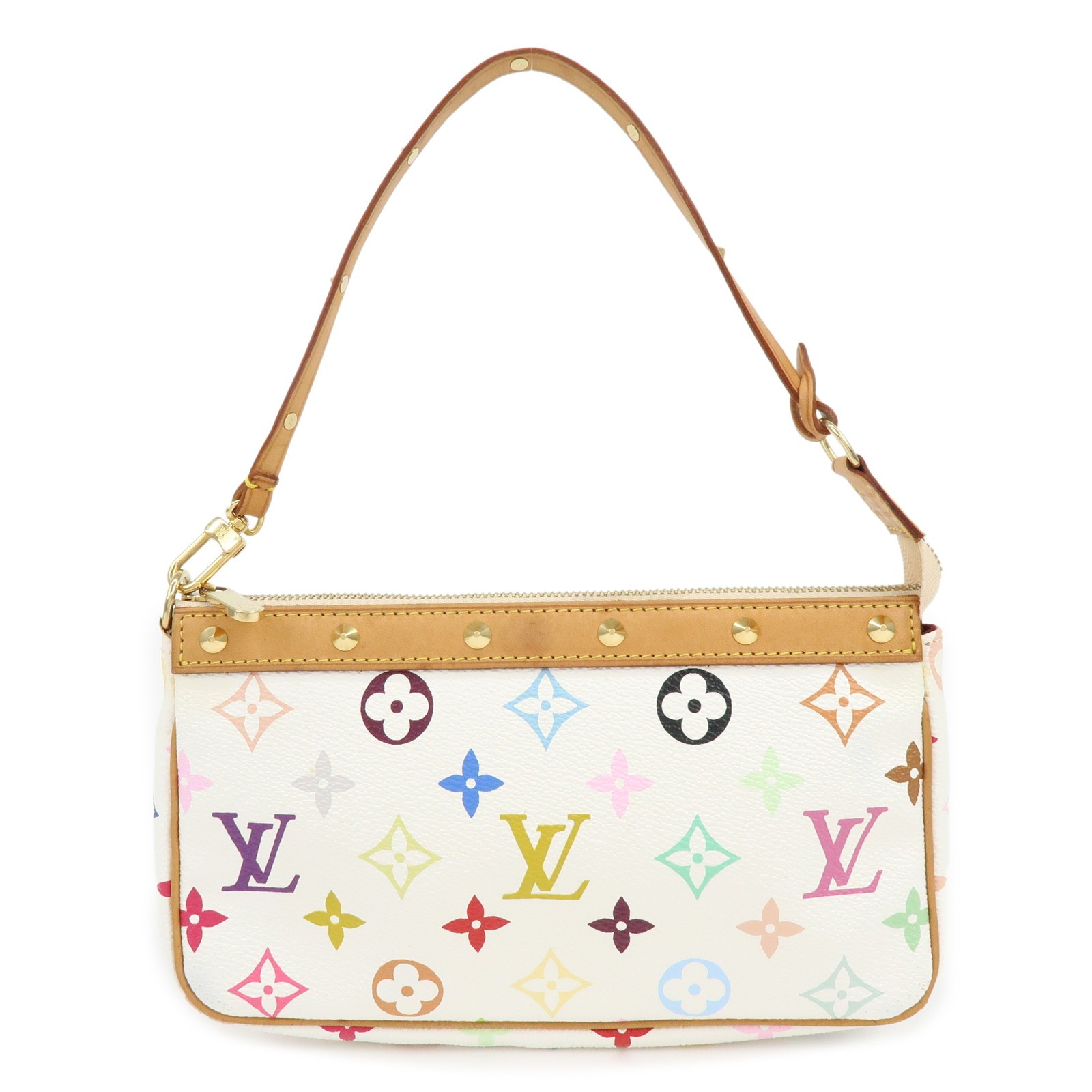 Louis Vuitton Pochette Accessoires Monogram Multicolor Multicolour Canvas Clutche & Pouche Bag (Pre-Owned)