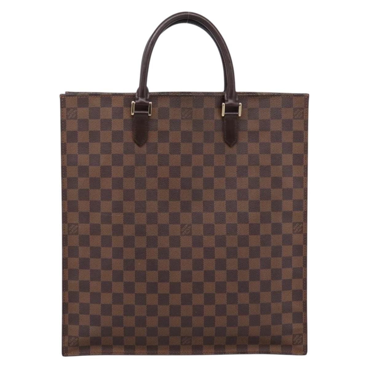 Louis Vuitton Venice Sac Plat Damier Brown Canvas Tote Bag Bag (Pre-Owned)