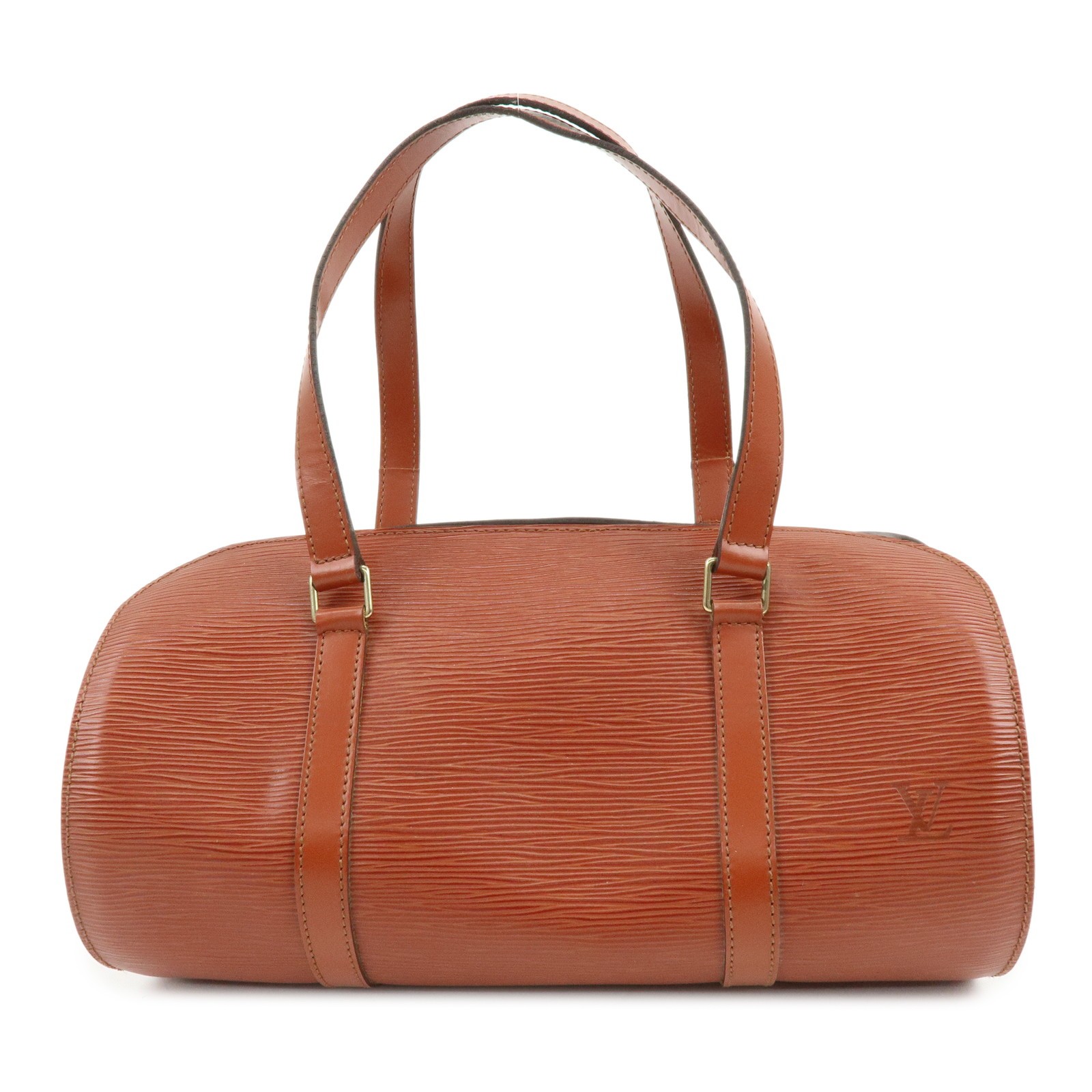 Louis Vuitton Soufflot Pochette Epi Leather Red Leather Clutche & Pouche Bag (Pre-Owned)