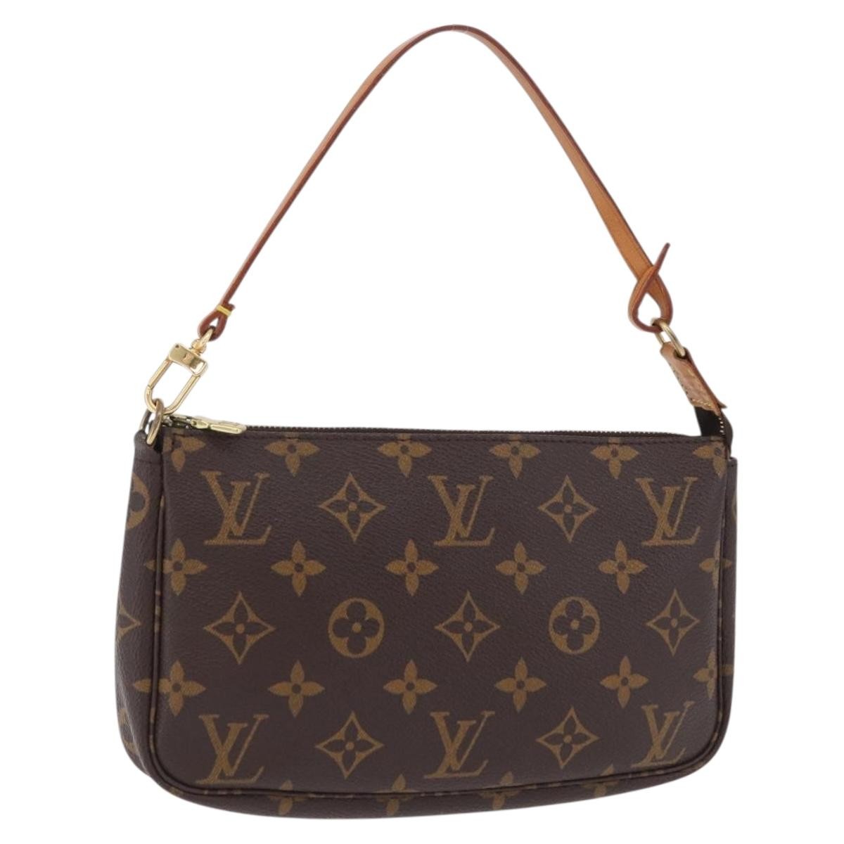 Louis Vuitton Pochette Accessoires Nm Monogram Canvas Brown Canvas Clutche & Pouche Bag (Pre-Owned)