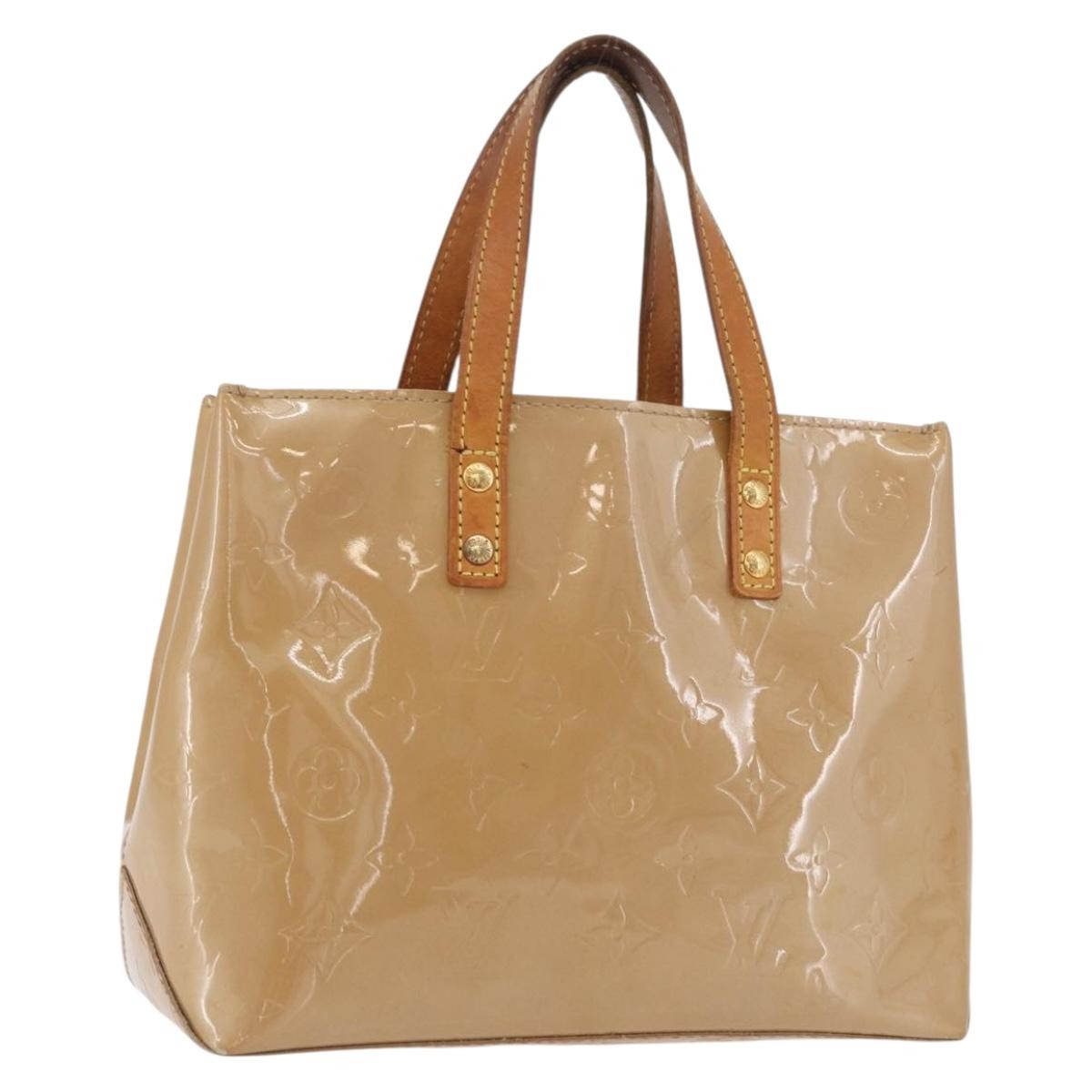 Louis Vuitton Reade Monogram Vernis Brown Patent_Leather Handbag (Pre-Owned)