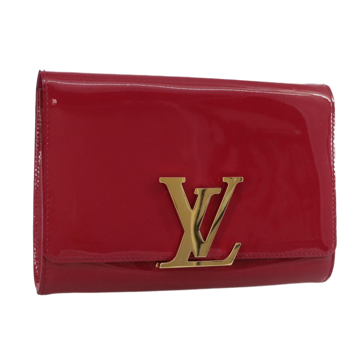 Louis Vuitton Louise Clutch Patent Pink Patent_Leather Clutche & Pouche Bag (Pre-Owned)