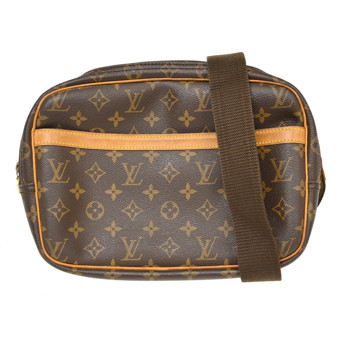 Louis Vuitton Vintage Montsouris Monogram Canvas Brown Canvas Backpack Bag (Pre-Owned)