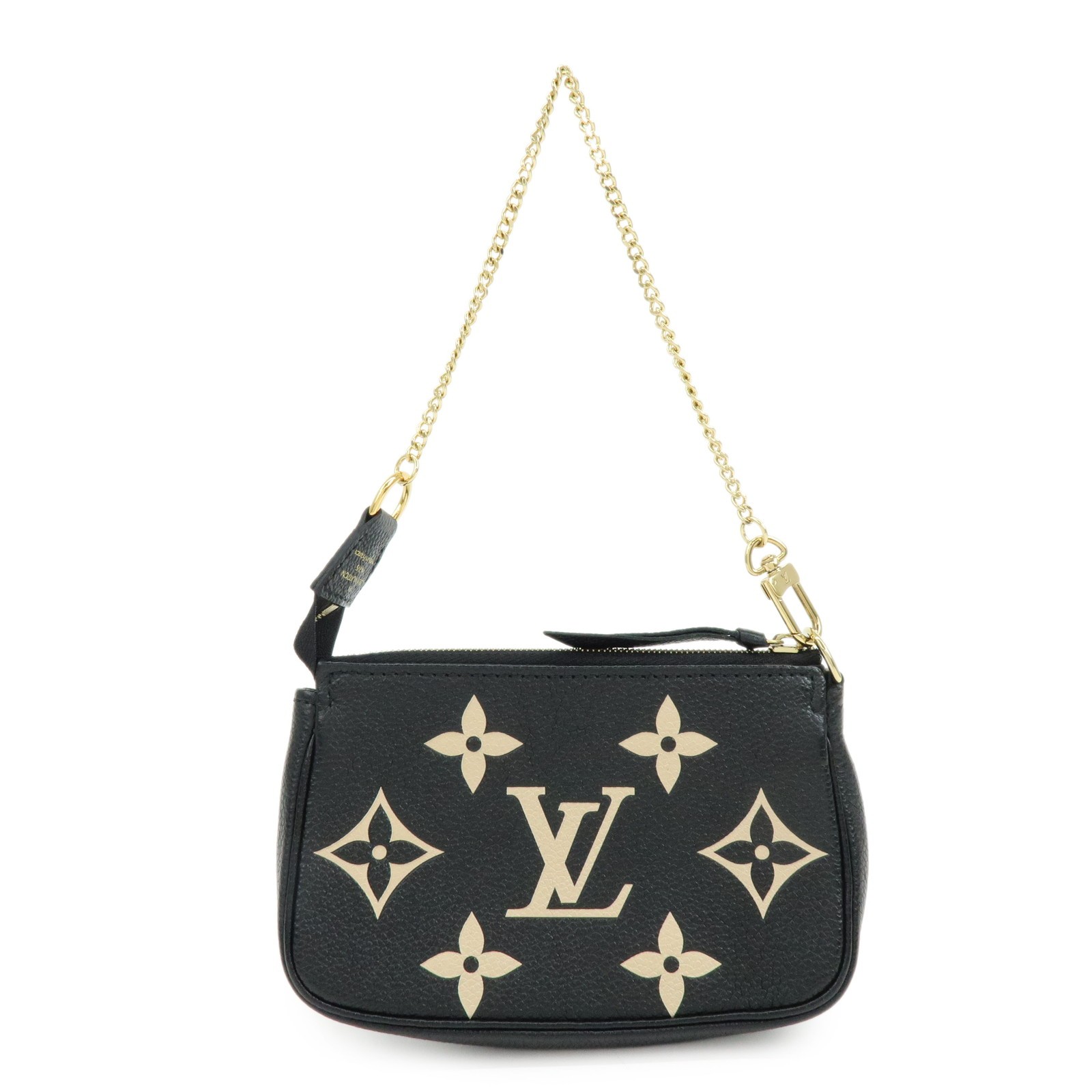 Louis Vuitton Pochette Accessoires Bicolor Monogram Empreinte Giant Black Leather Clutche & Pouche Bag (Pre-Owned)