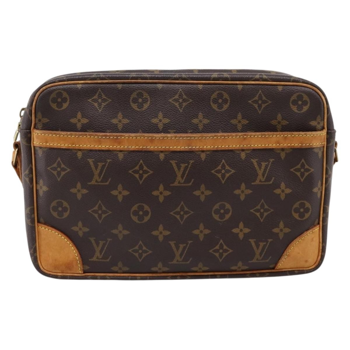 Louis Vuitton Trocadero Monogram Canvas Brown Canvas Handbag (Pre-Owned)