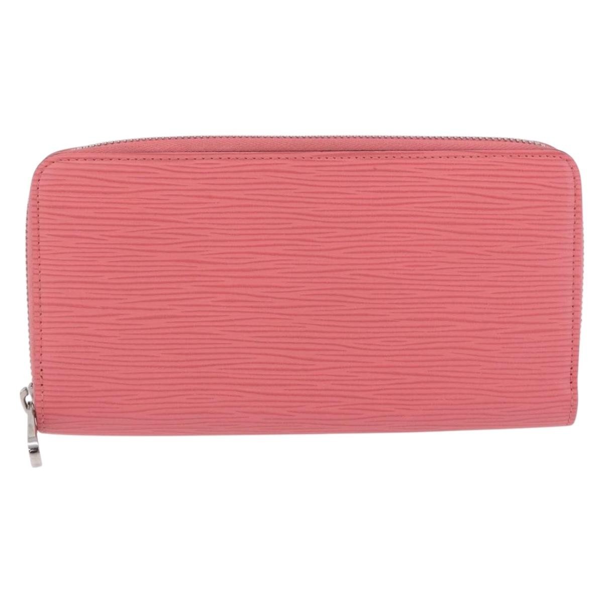 Louis Vuitton Zippy Epi Leather Pink Leather Wallets Accessory (Pre-Owned)