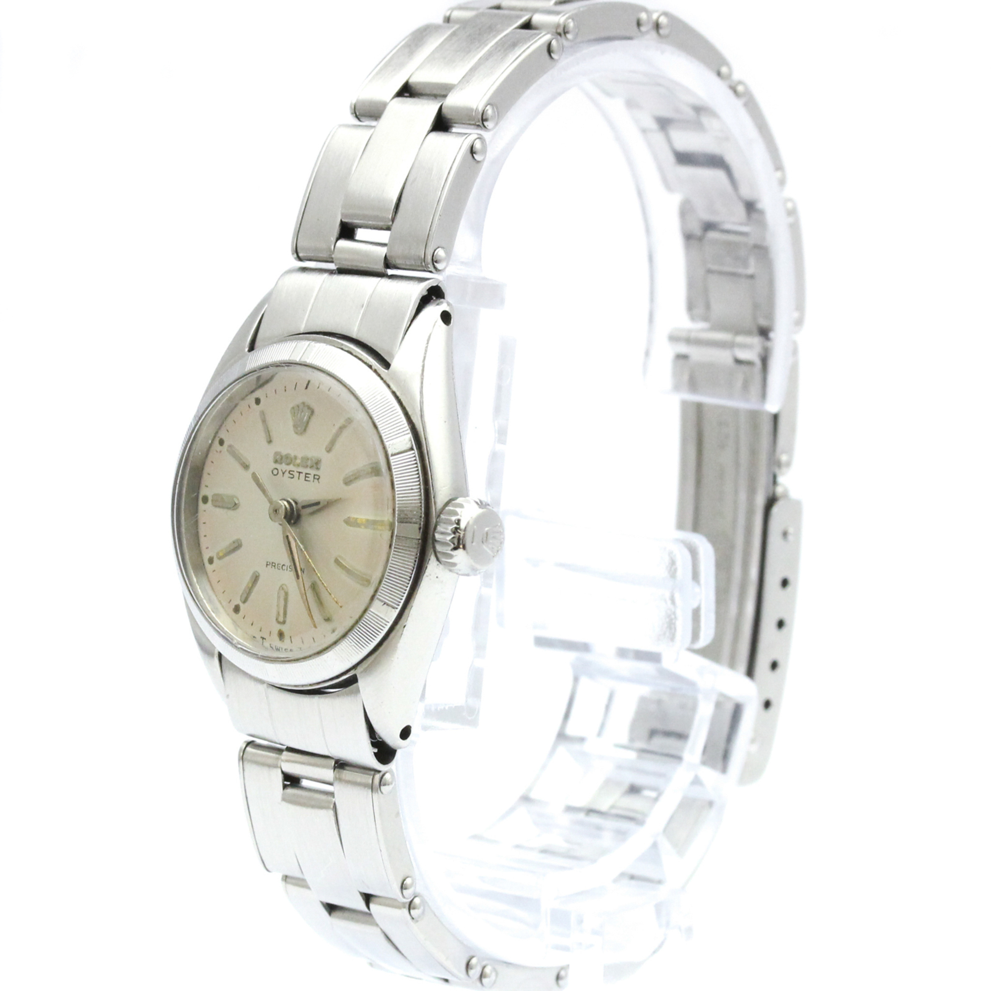Rolex Oyster Precision Steel Watch PreOwned