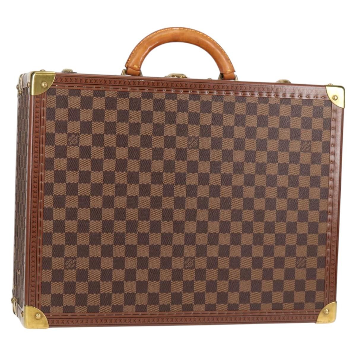 Louis Vuitton Cotteville Trunk Monogram Canvas Brown Canvas Travel Bag Bag (Pre-Owned)