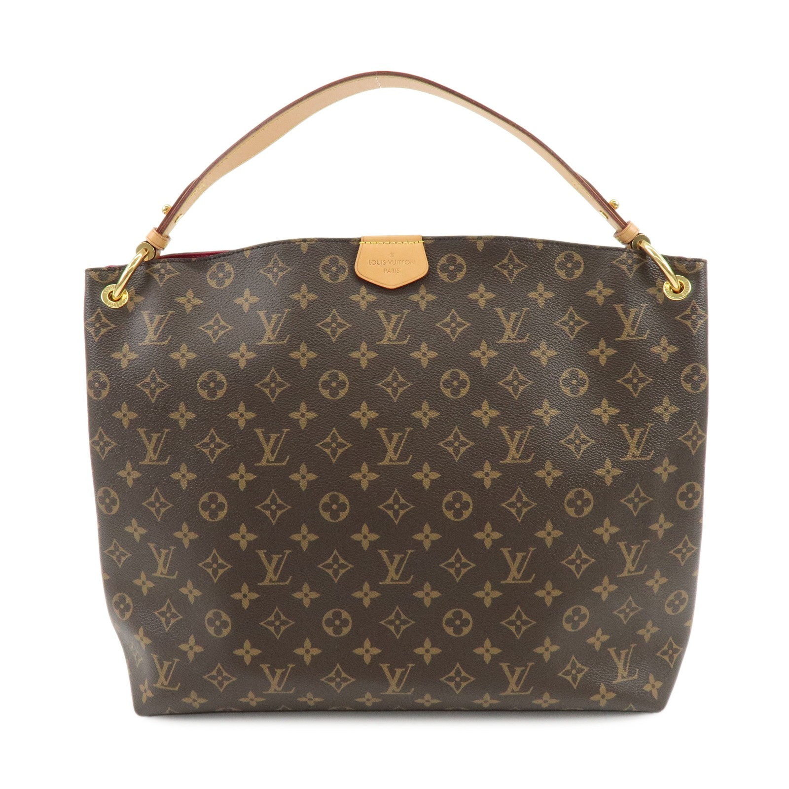 Louis Vuitton Graceful Monogram Canvas Brown Canvas Handbag (Pre-Owned)
