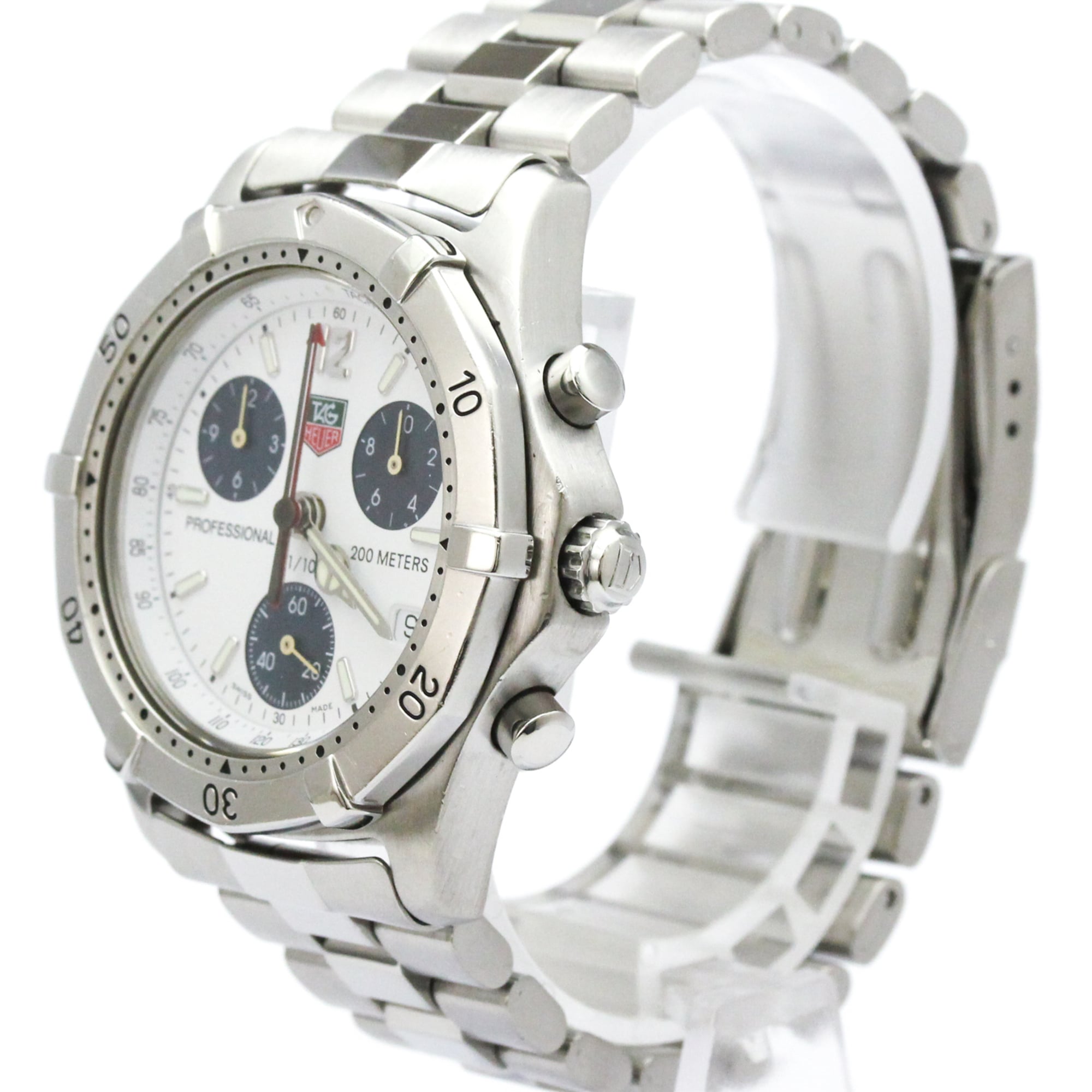 Tag Heuer 2000 Professional Chronometer 200M Quartz Stainless Steel Watch PreOwned