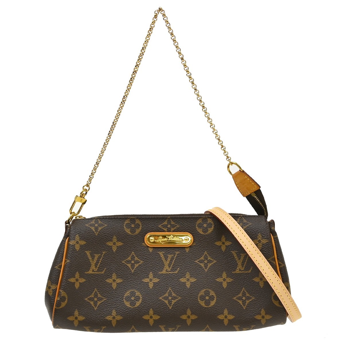 Louis Vuitton Eva Monogram Canvas Brown Canvas Handbag (Pre-Owned)