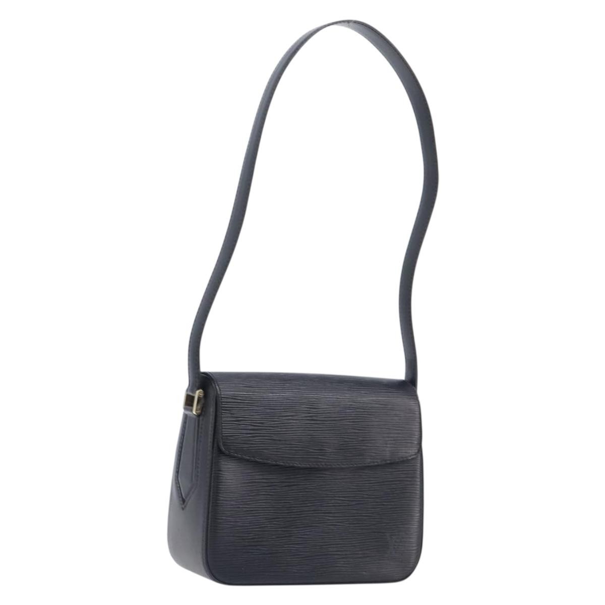 Louis Vuitton Buci Epi Leather Black Leather Handbag (Pre-Owned)