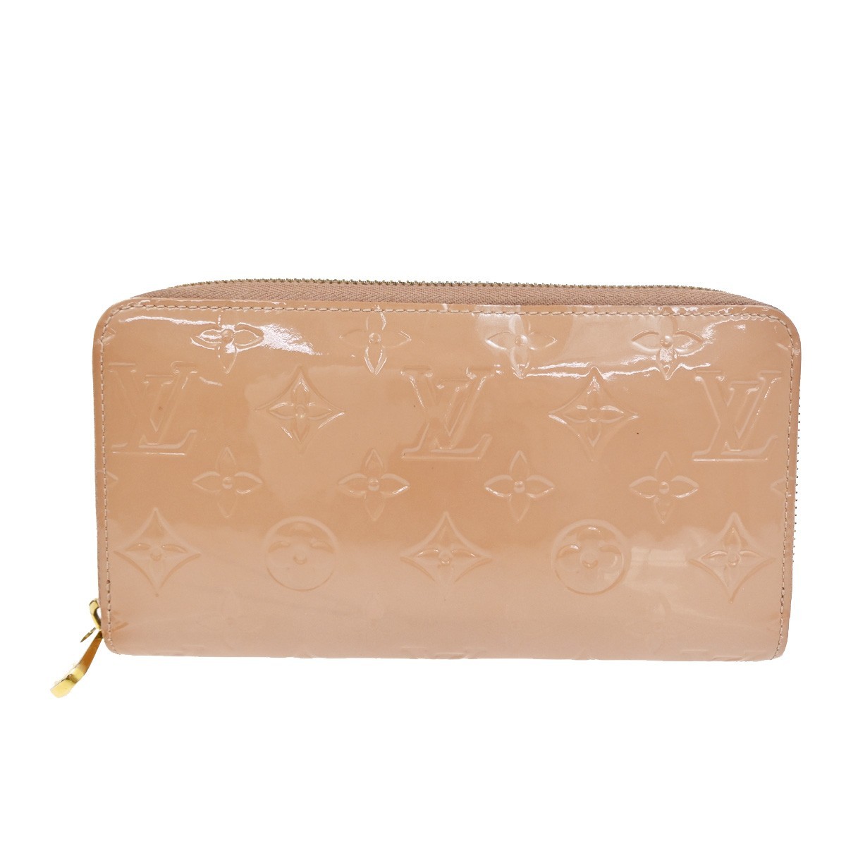 Louis Vuitton Portefeuille Zippy Monogramme Empreinte Monogramme Empreinte Pink Patent_Leather Wallets Accessory (Pre-Owned)