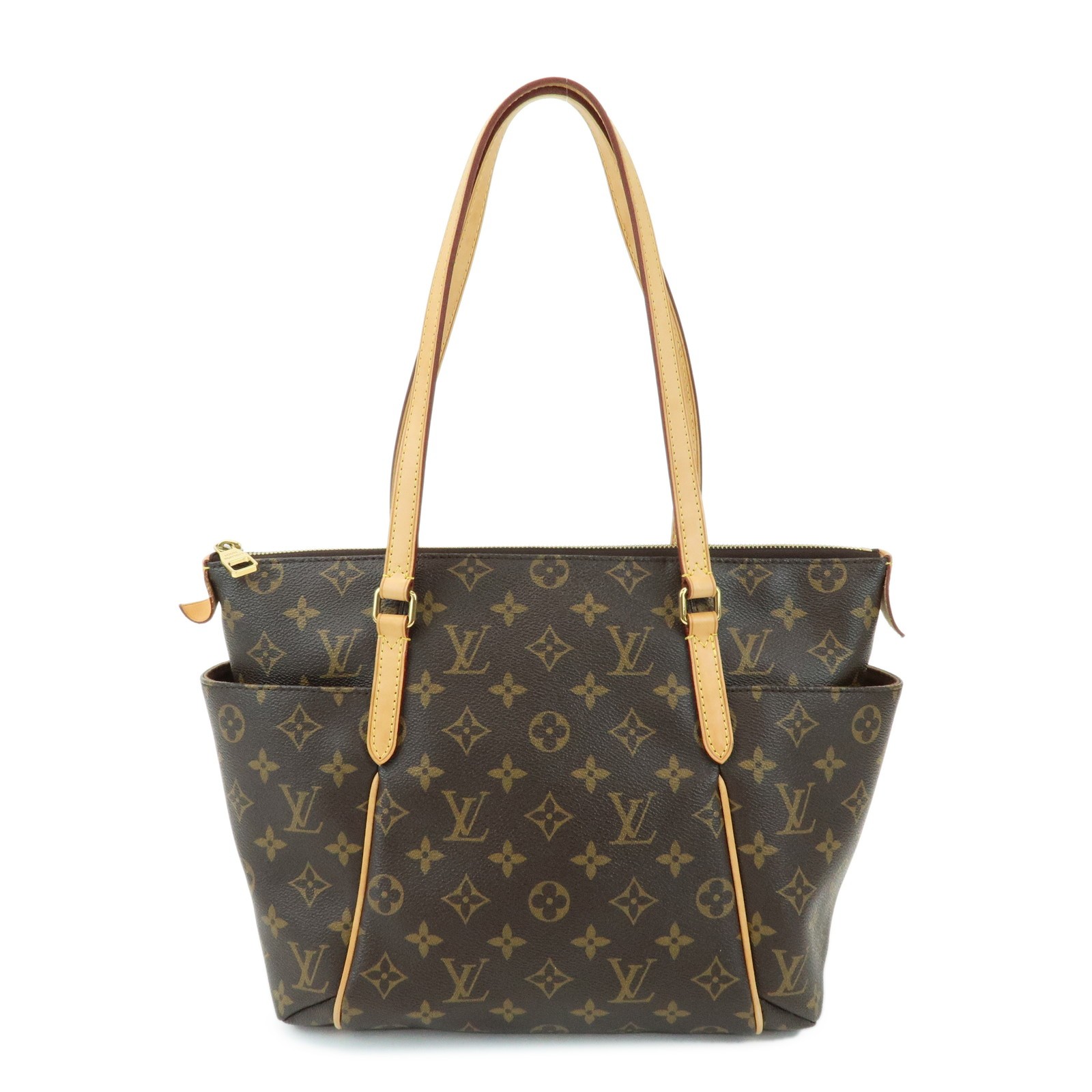 Louis Vuitton Totally Monogram Canvas Brown Canvas Tote Bag Bag (Pre-Owned)
