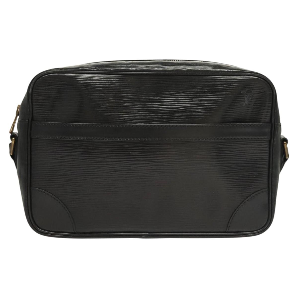 Louis Vuitton Trocadero Epi Leather Black Leather Handbag (Pre-Owned)