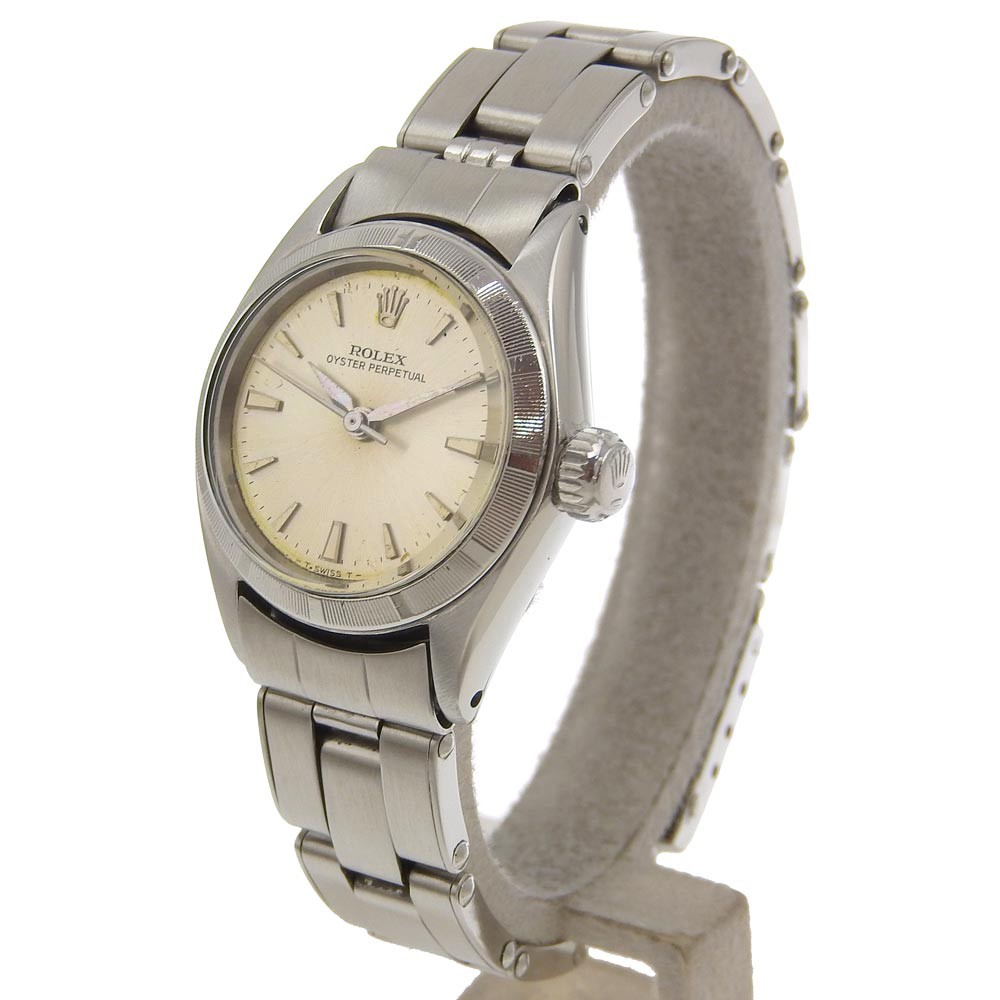 Rolex Oyster Perpetual Automatic Stainless Steel And Yellow Gold With Diamond Bezel Watch PreOwned