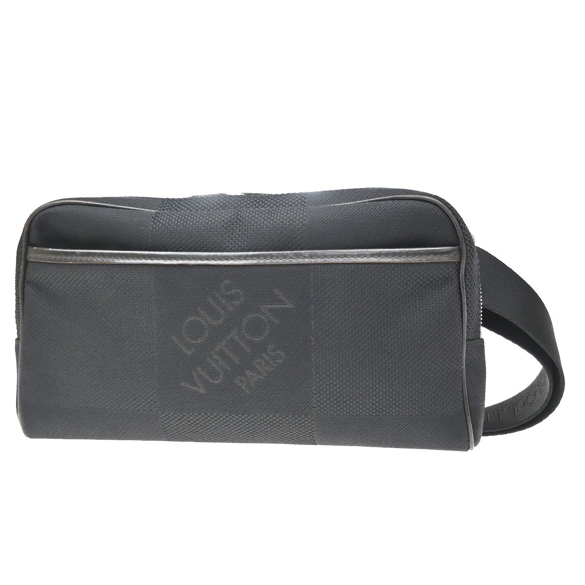Louis Vuitton Acrobate Waist Damier Geant Canvas Black Canvas Shoulder Bag Bag (Pre-Owned)