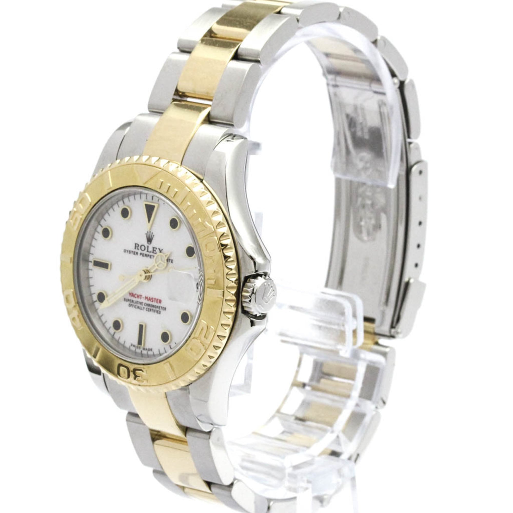 Rolex Oyster Perpetual YachtMaster Automatic Stainless Steel And Yellow Gold Watch PreOwned