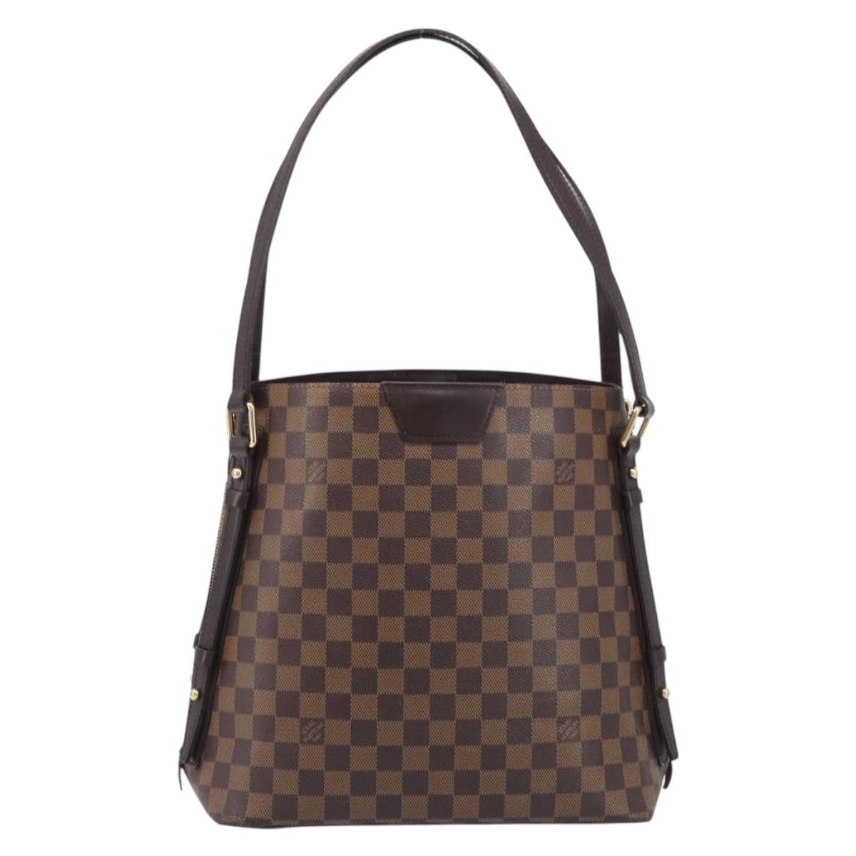 Louis Vuitton Cabas Rivington Damier Brown Canvas Tote Bag Bag (Pre-Owned)
