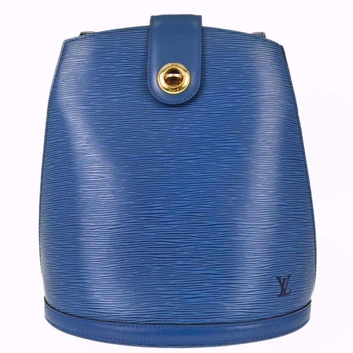 Louis Vuitton Cluny Epi Leather Blue Leather Shoulder Bag Bag (Pre-Owned)