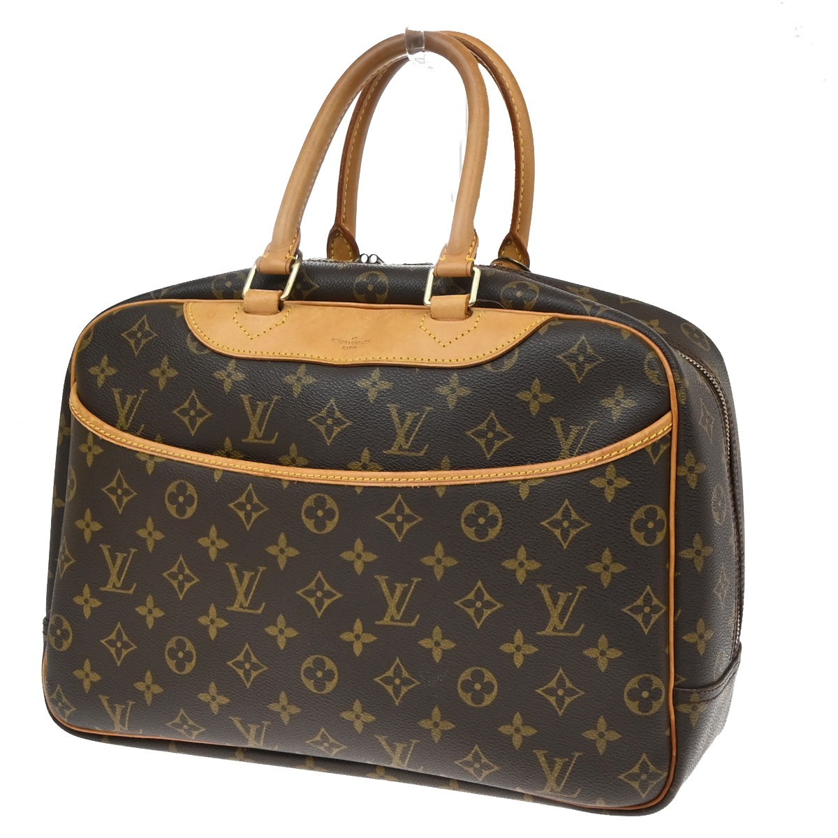 Louis Vuitton Trouville Monogram Canvas Brown Canvas Handbag (Pre-Owned)