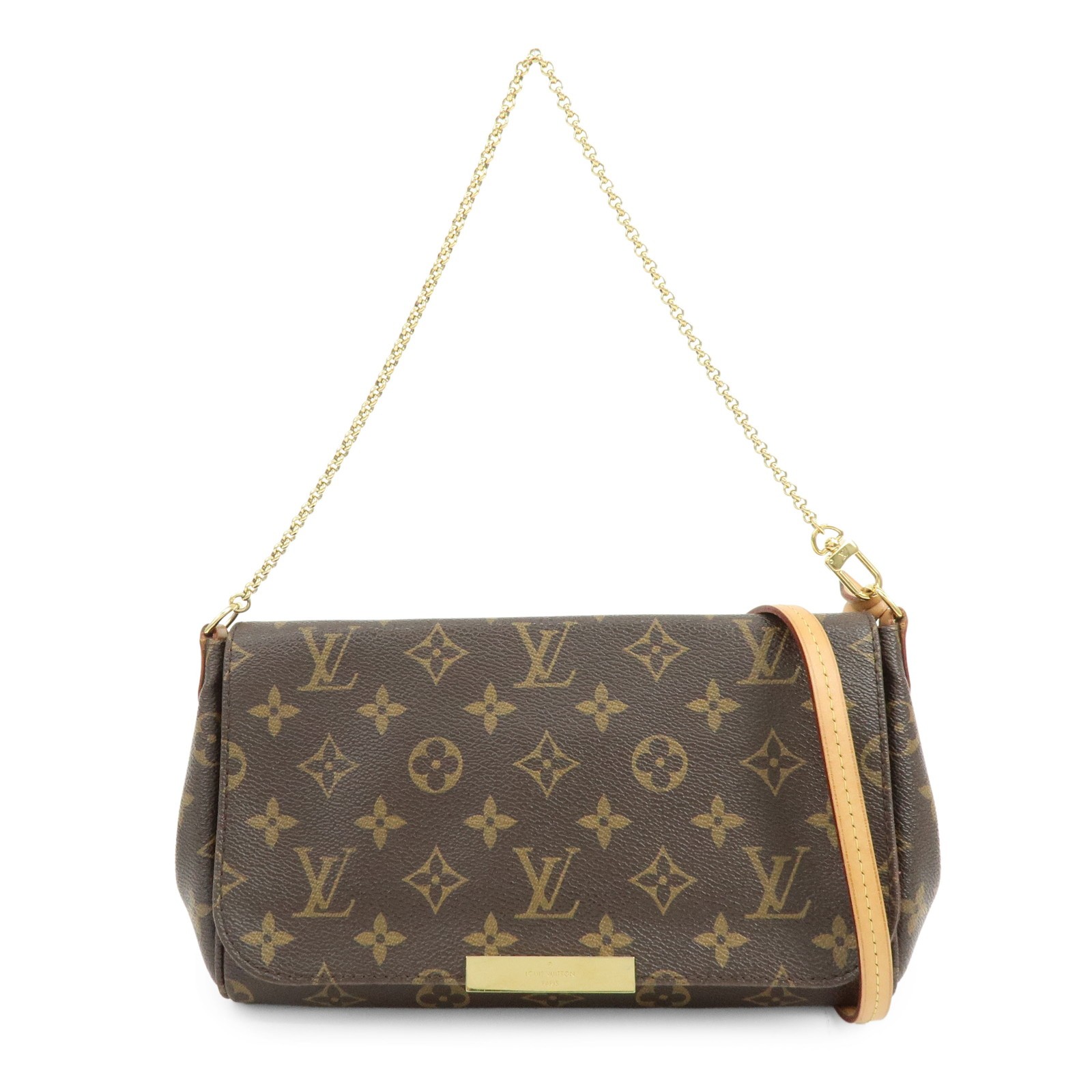 Louis Vuitton Favorite Monogram Canvas Brown Canvas Handbag (Pre-Owned)