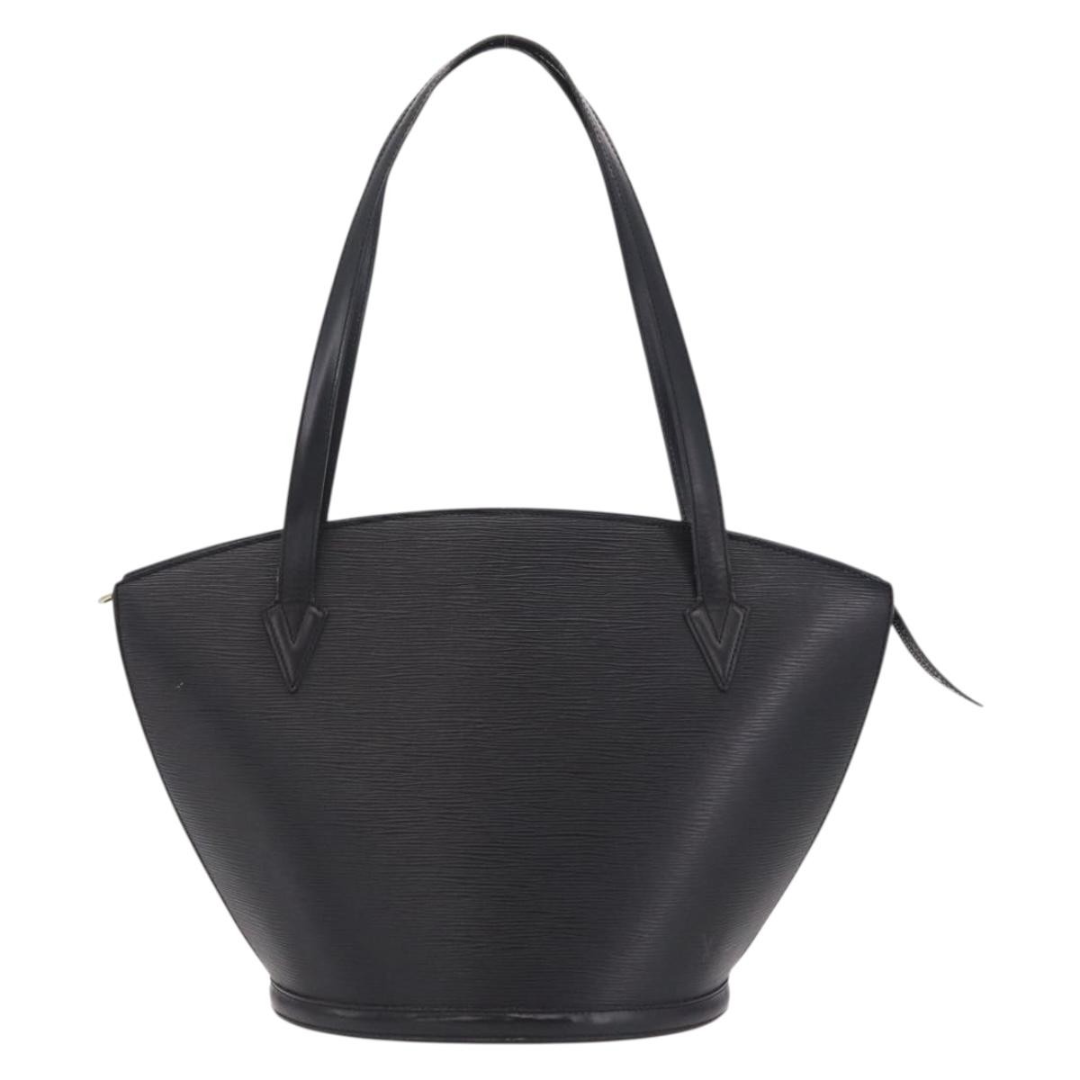 Louis Vuitton Saint Jacques Epi Leather Black Leather Handbag (Pre-Owned)