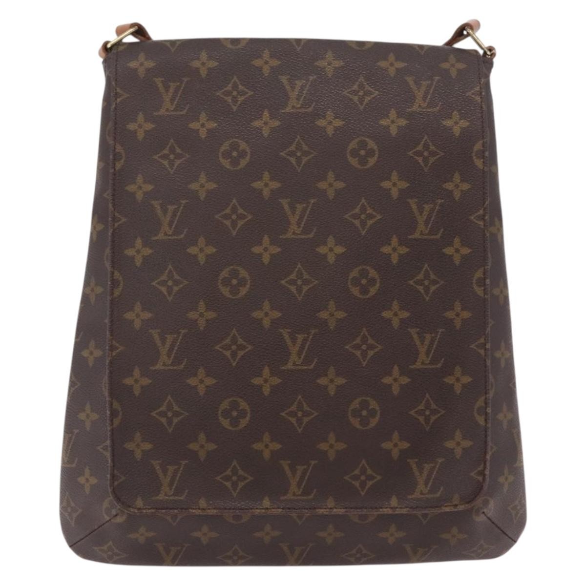 Louis Vuitton Musette Salsa Monogram Canvas Brown Canvas Shoulder Bag Bag (Pre-Owned)