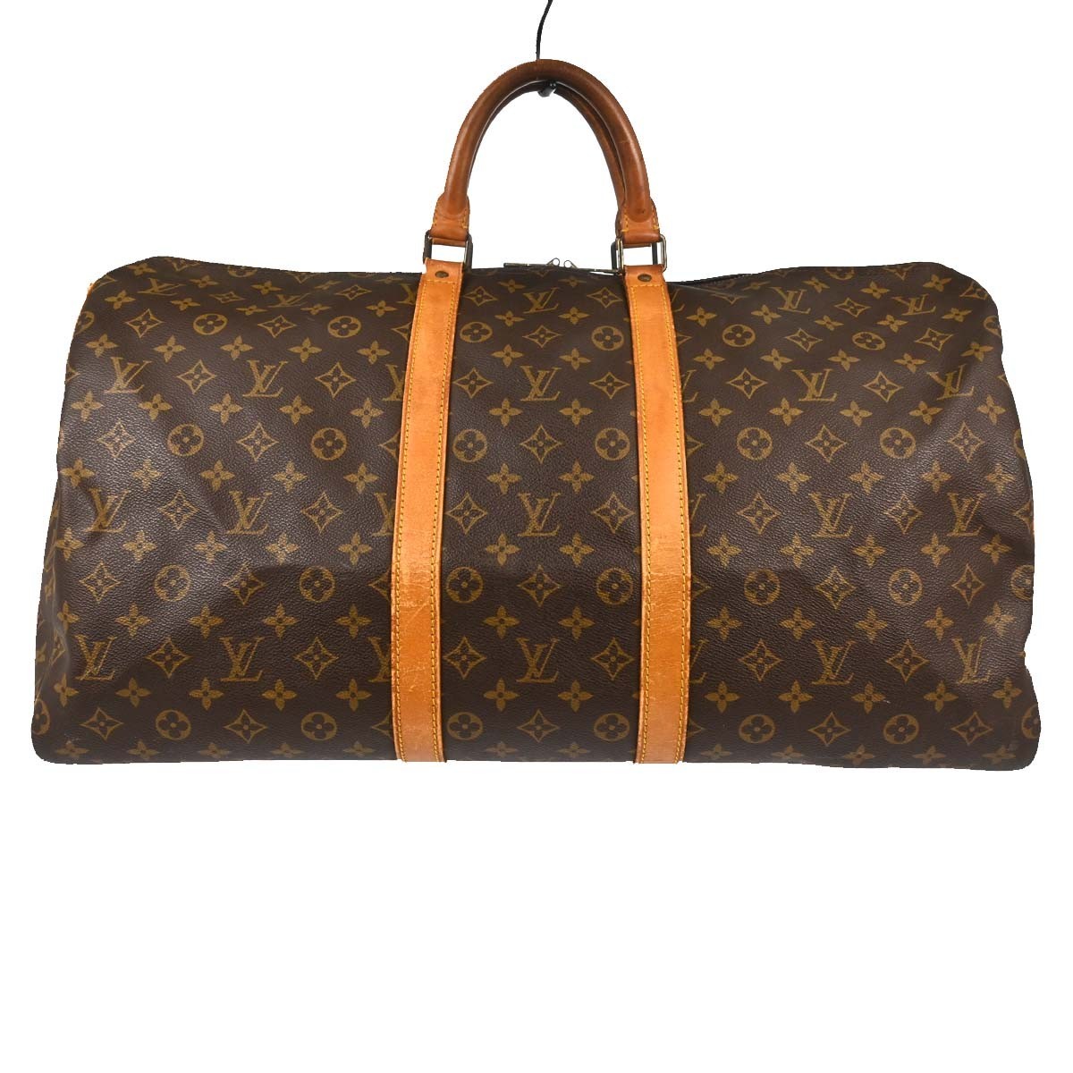 Louis Vuitton Keepall Monogram Canvas Brown Canvas Travel Bag Bag (Pre-Owned)