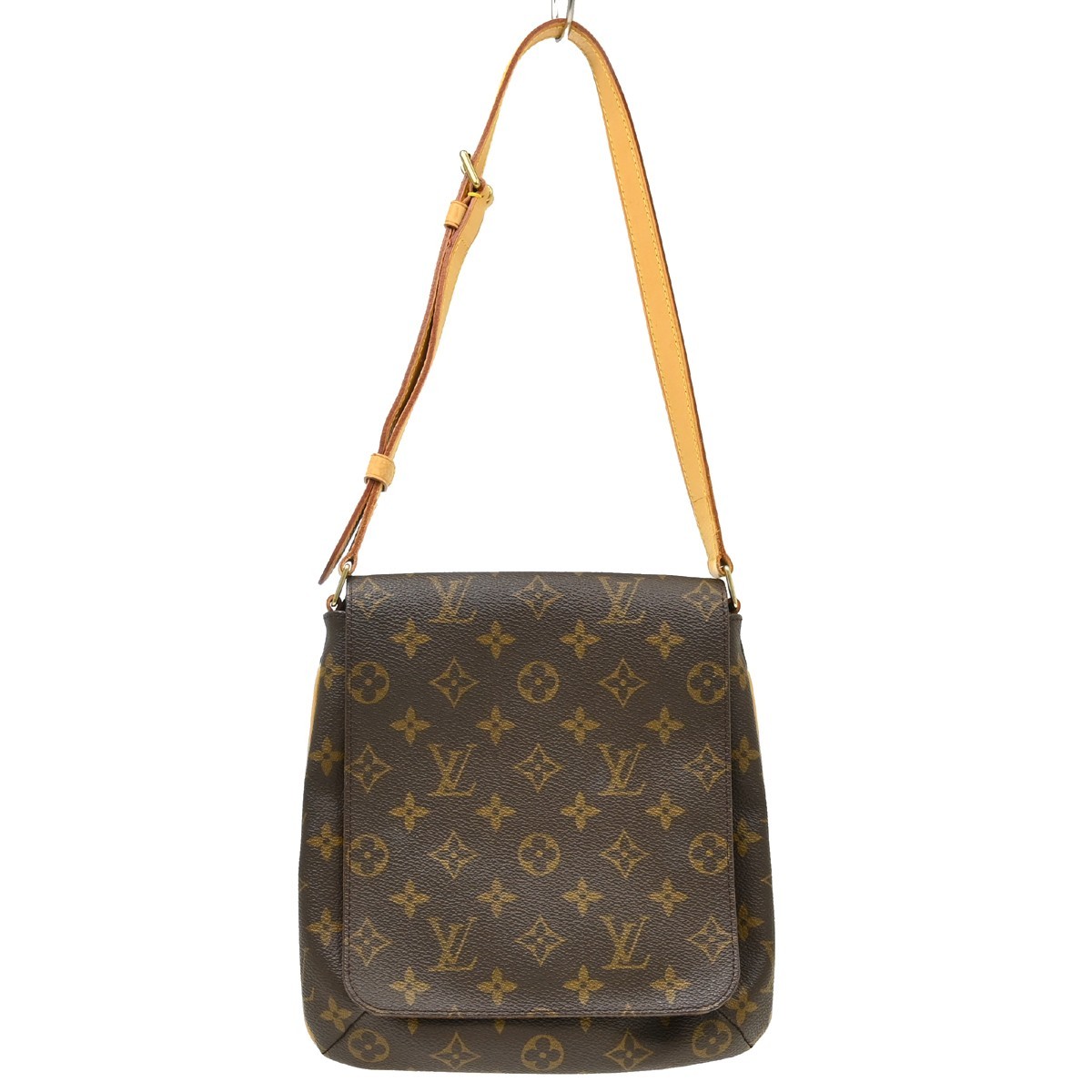 Louis Vuitton Musette Salsa Monogram Canvas Brown Canvas Shoulder Bag Bag (Pre-Owned)
