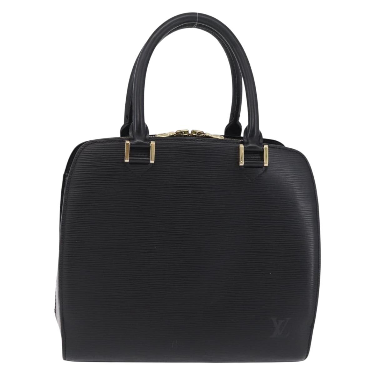 Louis Vuitton Pont Neuf Epi Leather Black Leather Handbag (Pre-Owned)