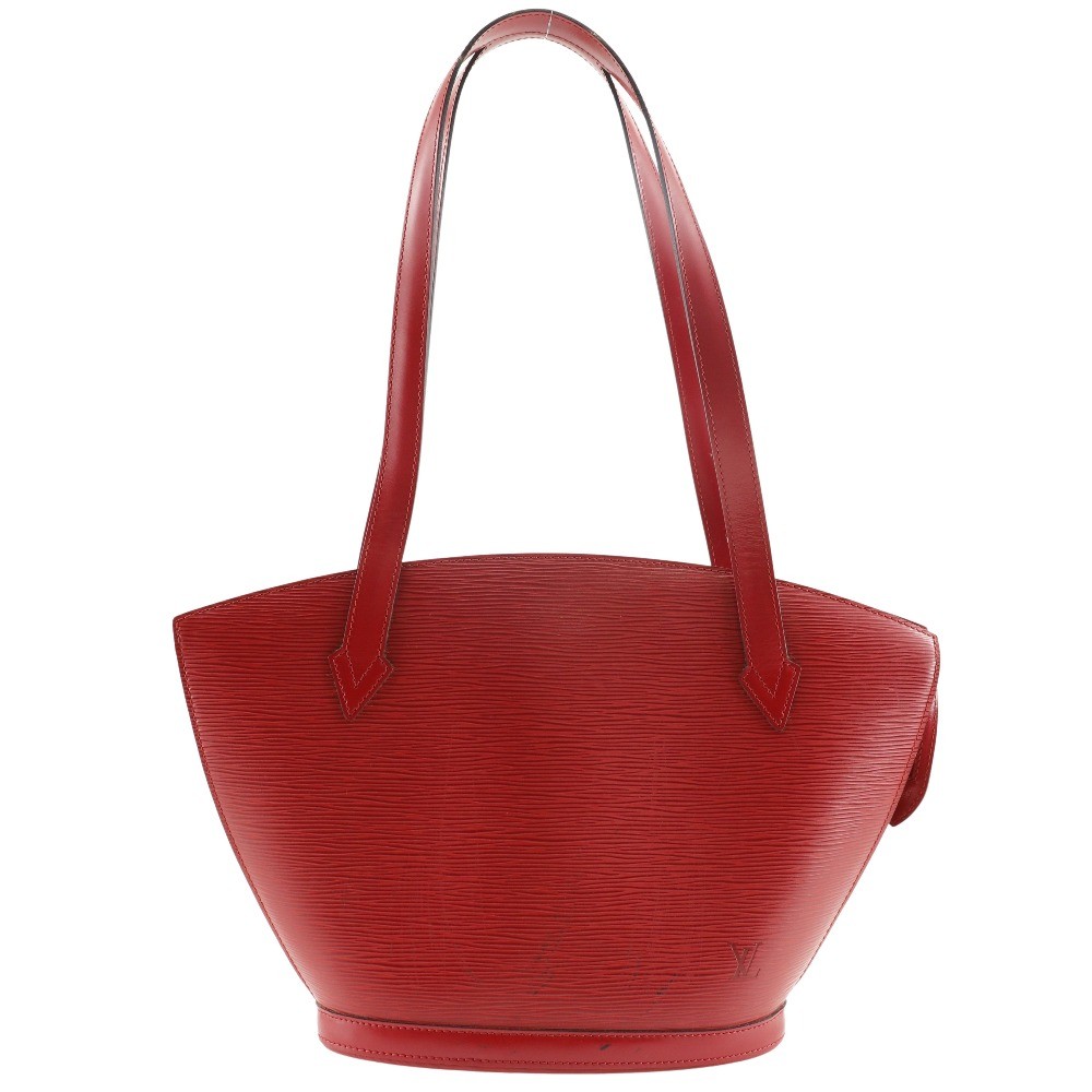 Louis Vuitton Saint Jacques Epi Leather Red Leather Handbag (Pre-Owned)
