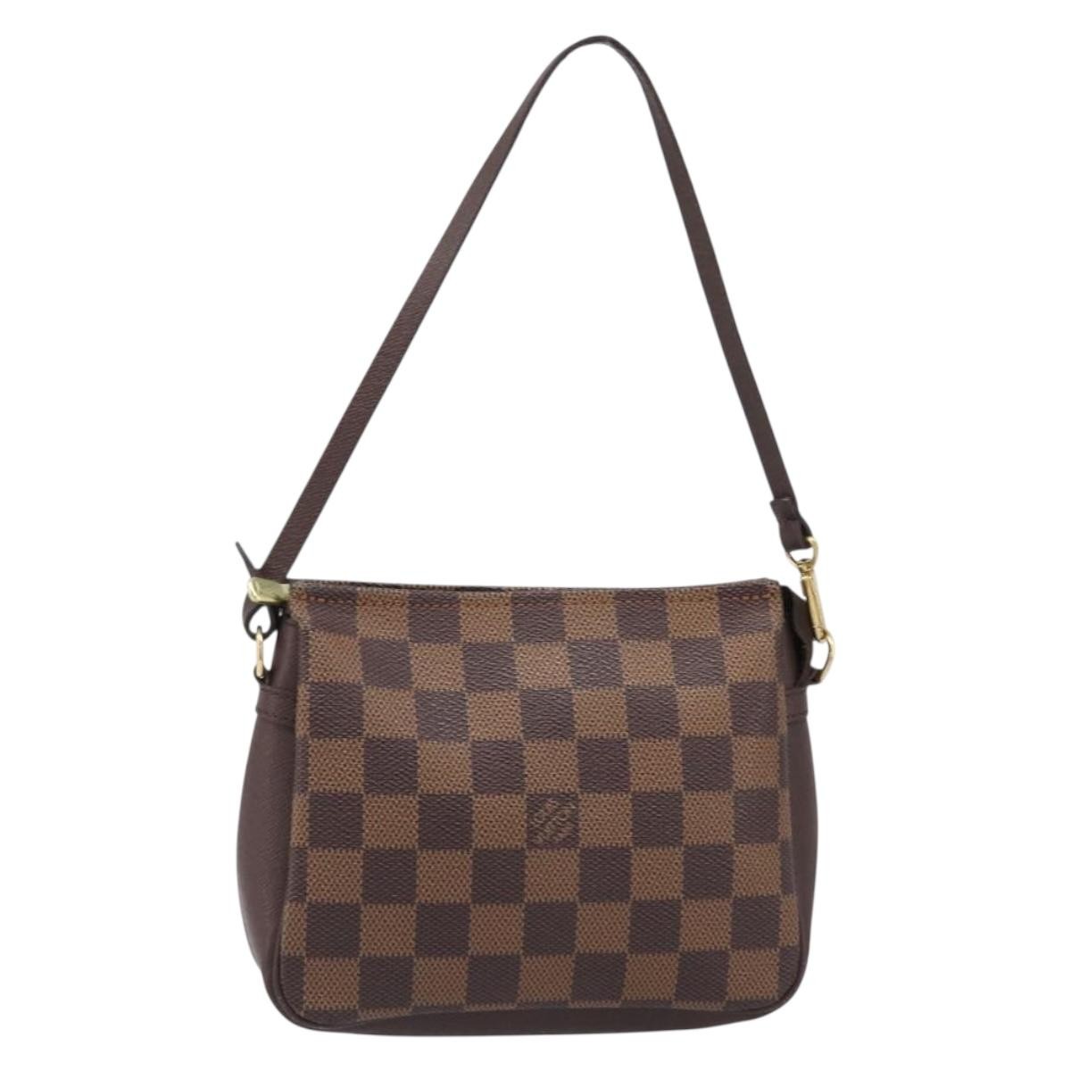 Louis Vuitton Trousse Make Up Damier Brown Canvas Clutche & Pouche Bag (Pre-Owned)