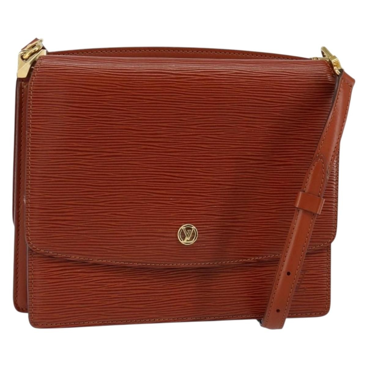 Louis Vuitton Grenelle Epi Leather Brown Leather Shoulder Bag Bag (Pre-Owned)