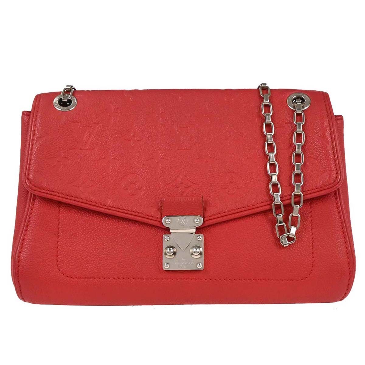 Louis Vuitton Saint Germain Monogram Empreinte Leather Pink Leather Handbag (Pre-Owned)
